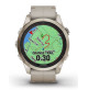 Fēnix 7S Pro – Sapphire Solar Edition - Soft Gold with Limestone Leather Band - 010-02776-30 - Garmin